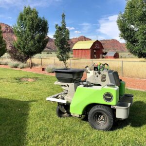 We use modern machinery for best lawn care potential